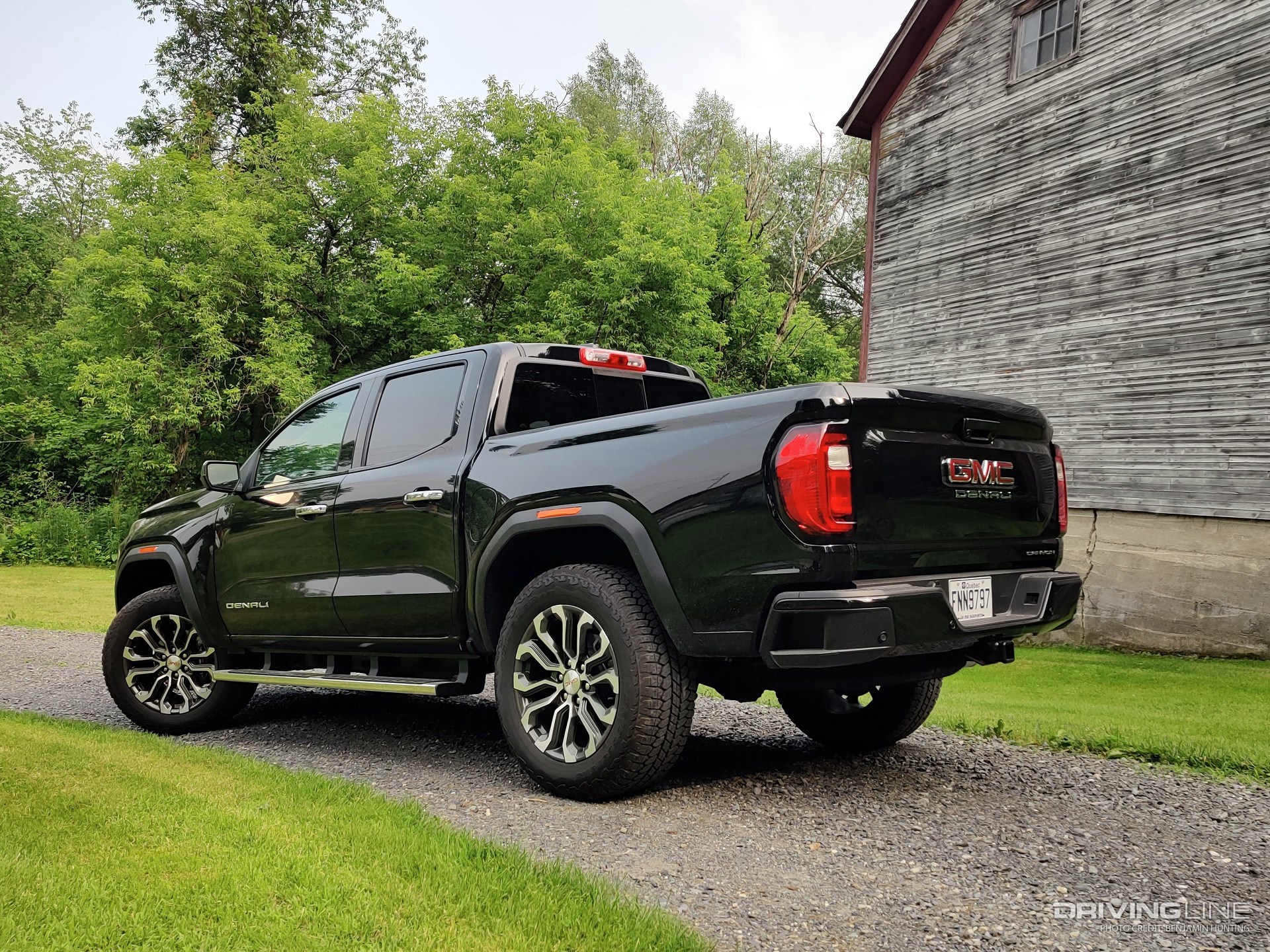 2023 GMC Canyon Denali rear 3/4 view