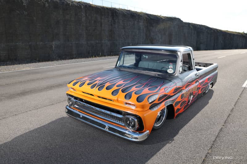 Front of Bill Watson's 1966 Chevy C10
