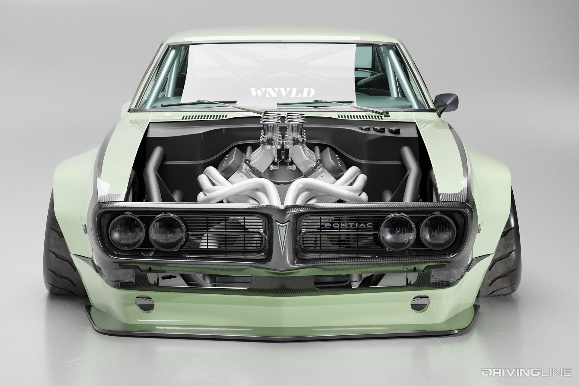 Pro Touring Pontiac Firebird Front View