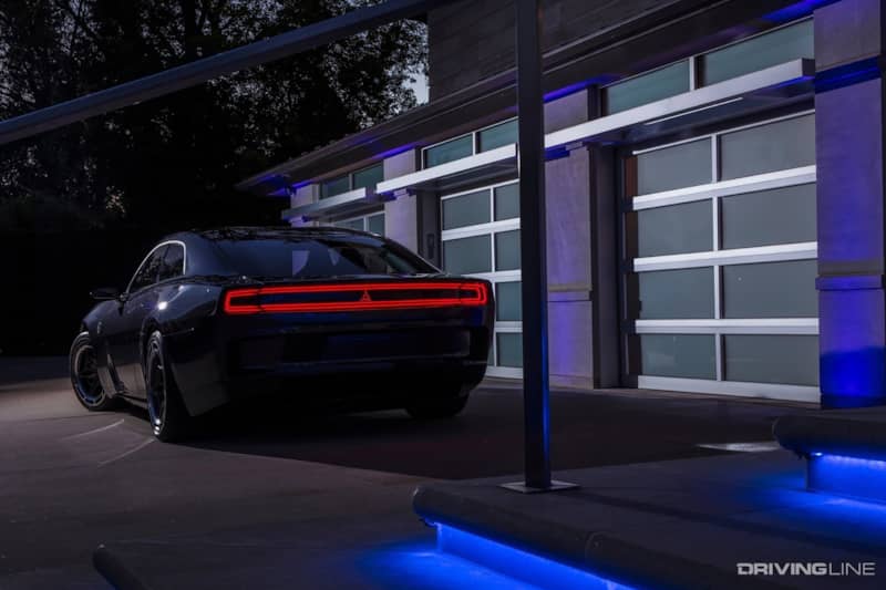 Dodge Charger Concept EV Rear View