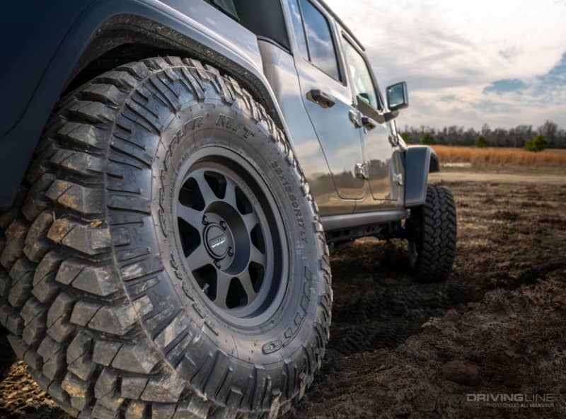 38 Nitto Trail Grappler tires on Jeep Wrangler Gladiator