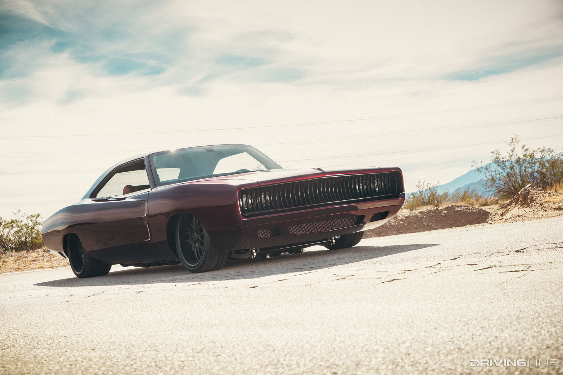 1968 Charger Custom Front View