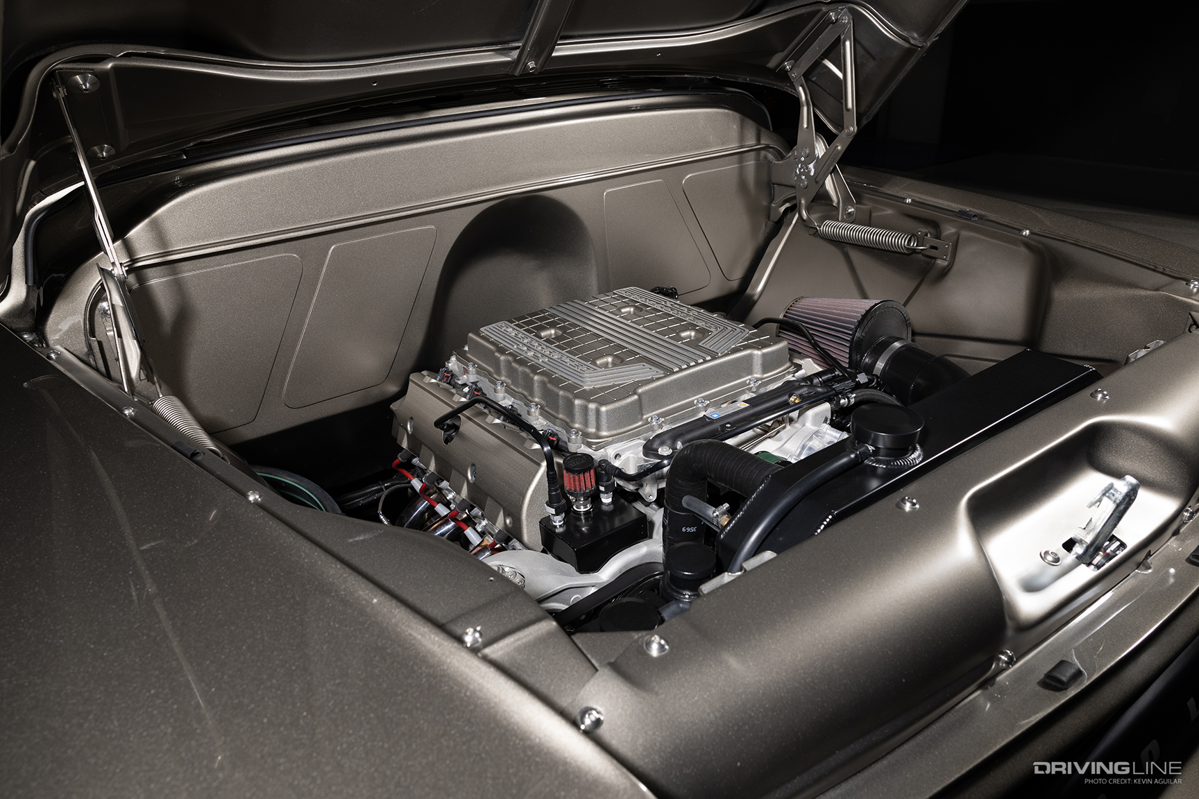 LT4 Engine of Marvin DuBose's 1959 Chevy Apache Pickup