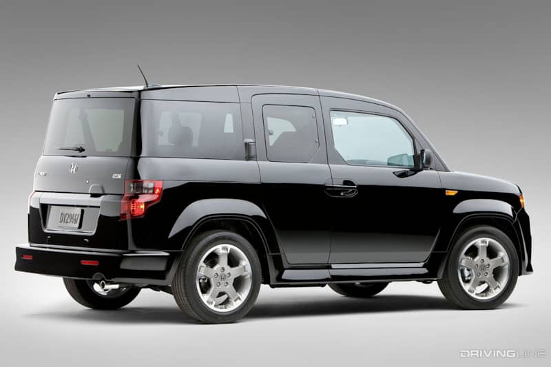 Honda Element SC Rear 3/4 View