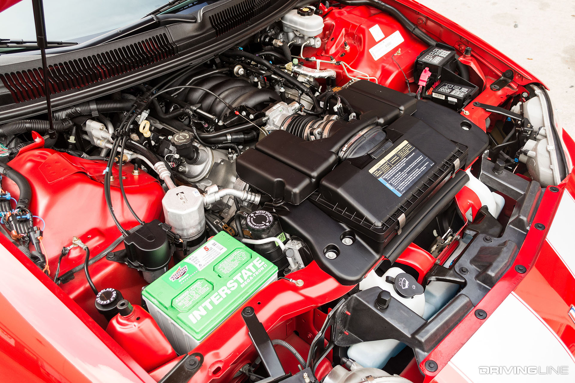 Fourth Gen Camaro SS Engine Bay