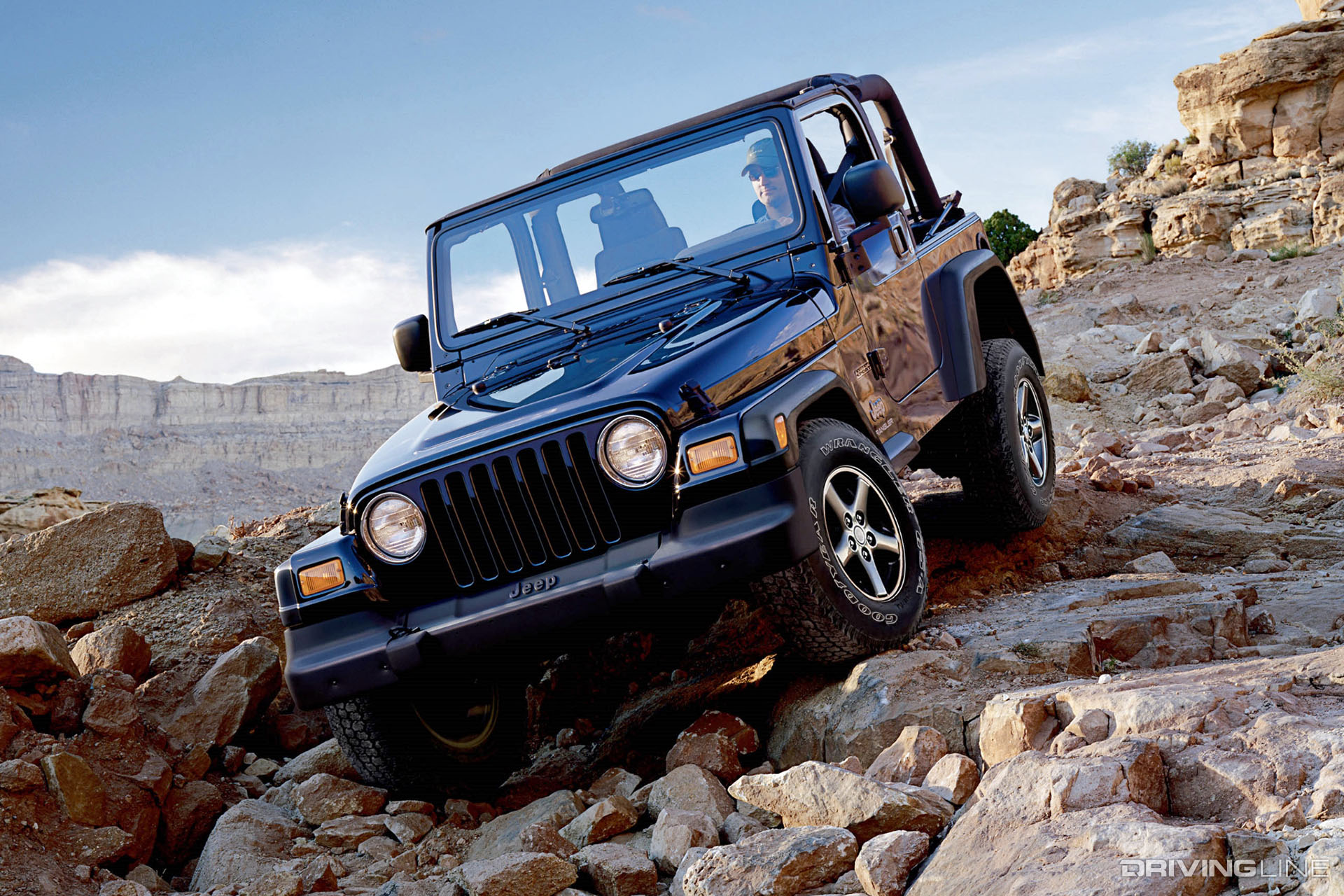 Jeep Wrangler Two-Door Off-Roading
