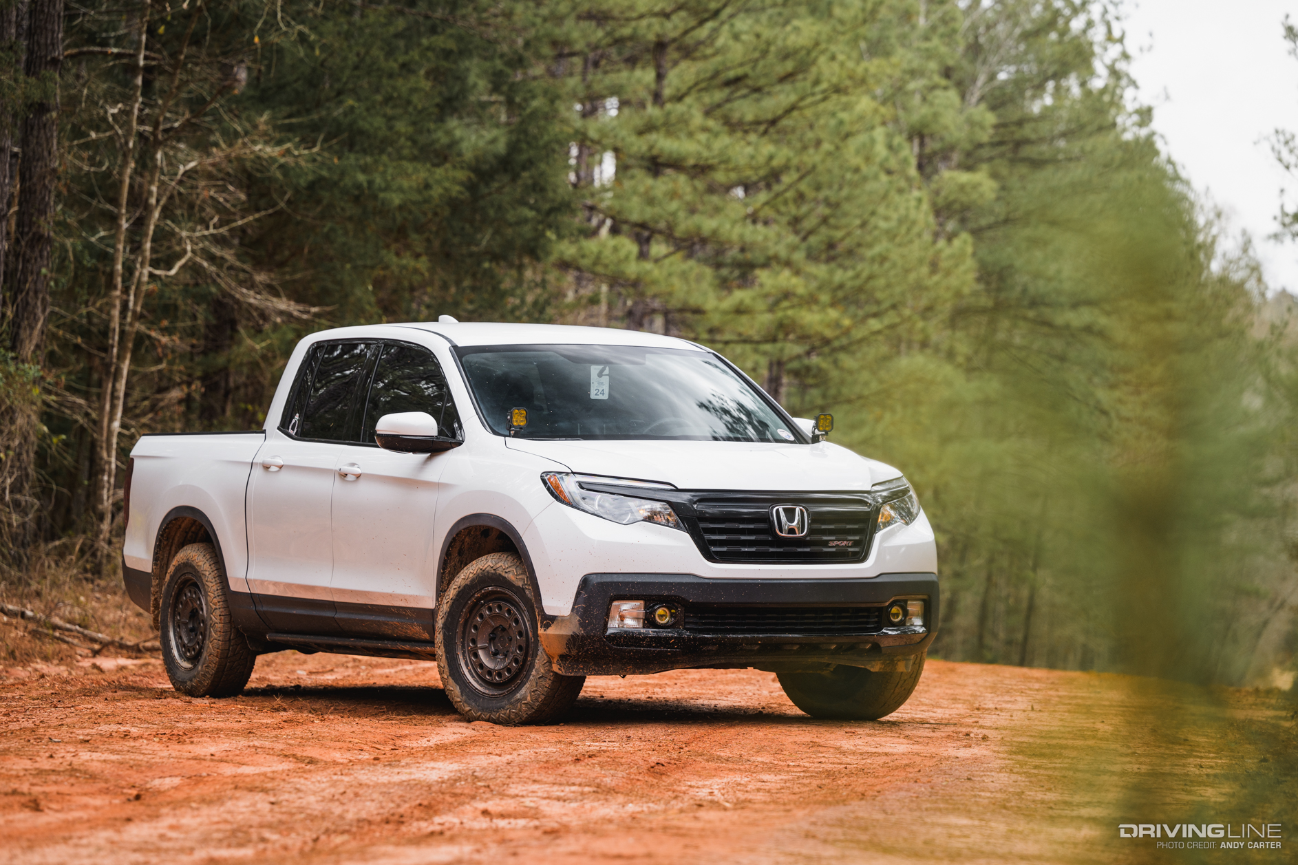 Honda Ridgeline from front