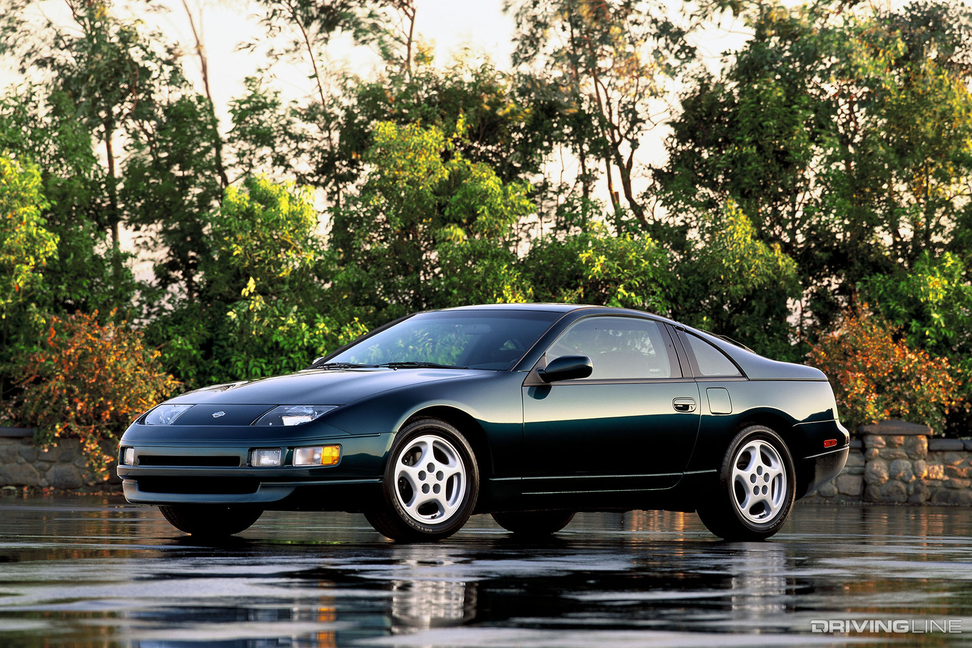 Nissan 300ZX Z32 Green