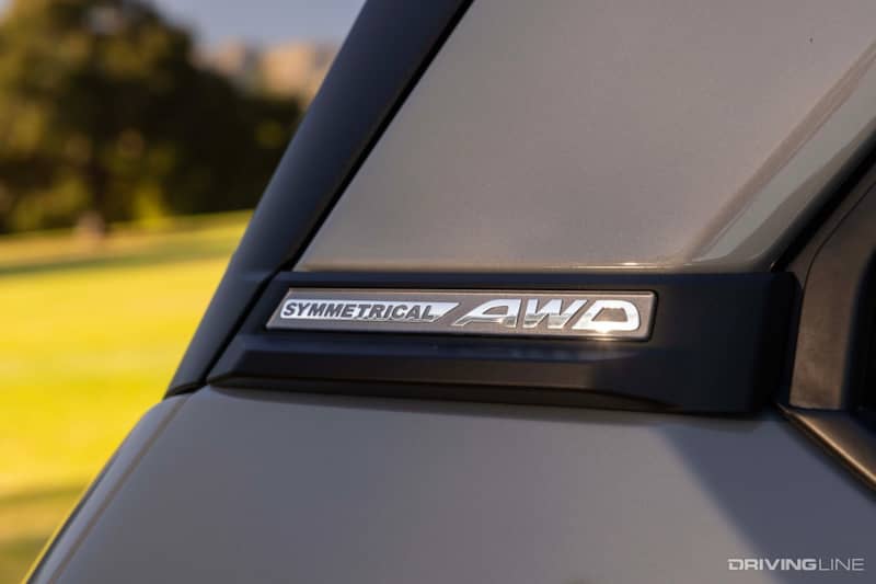 2025 Forester AWD badge
