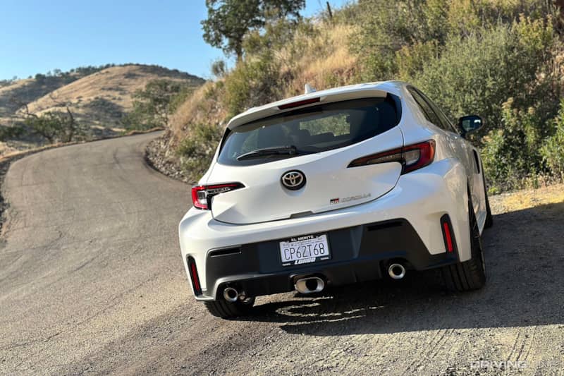 2023 Toyota GR Corolla Rear View