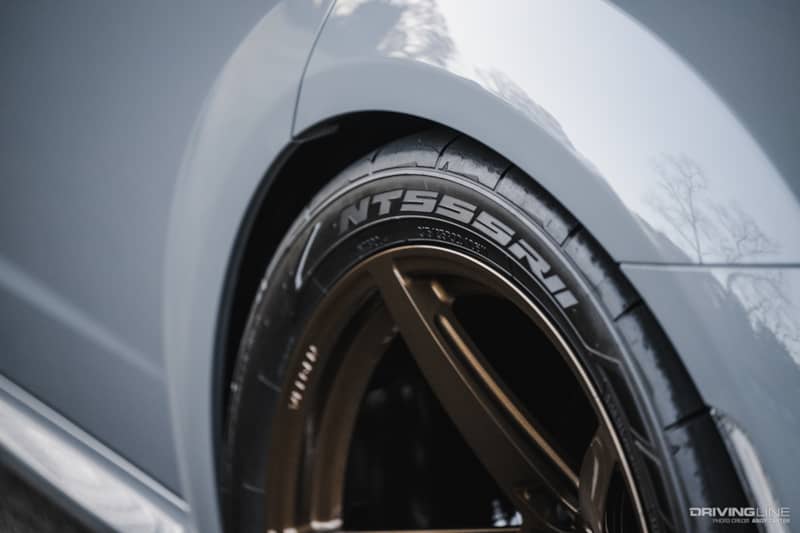 Nitto NT555 RII on Dodge Challenger