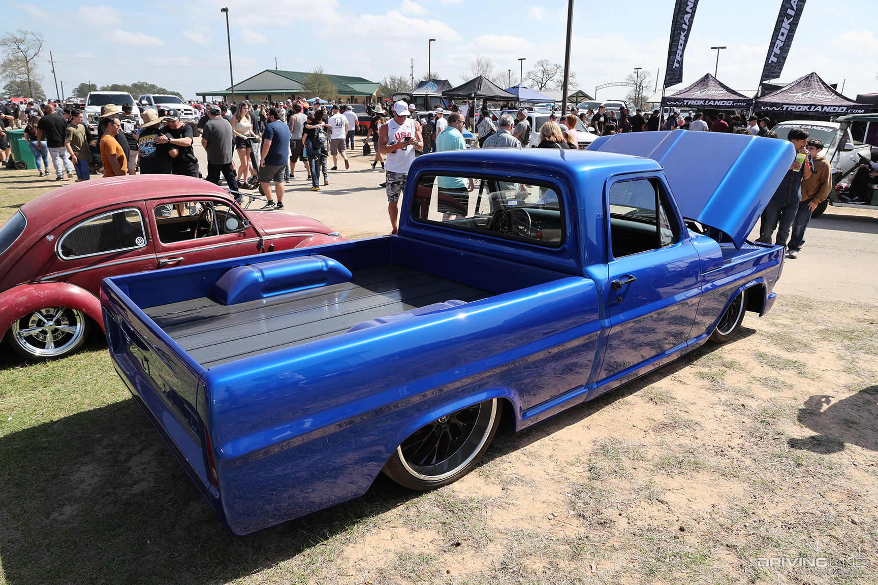 Paul Welsh’s ’67 Ford F100 at Lone Star Throwdown 2023