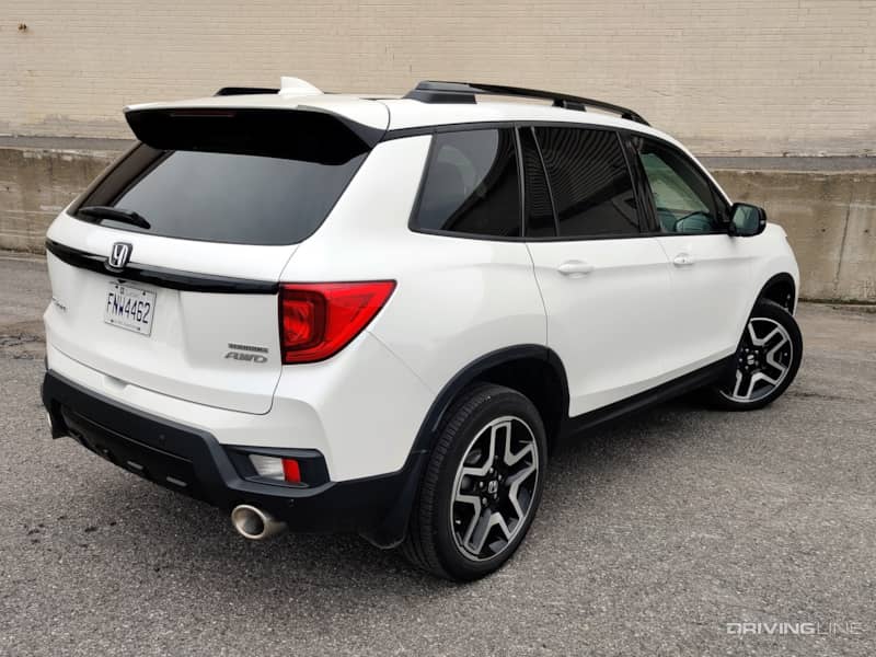 2023 Honda Passport rear 3/4 view