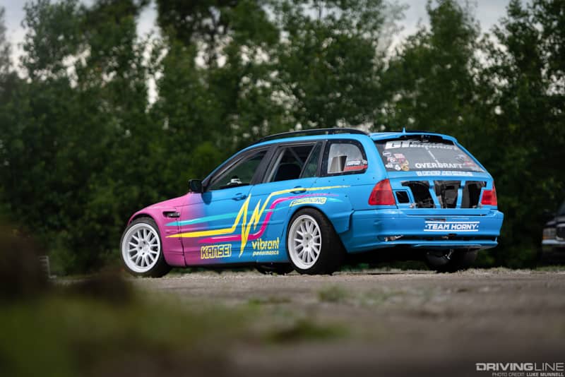 Drift BMW E46 Wagon driver side rear