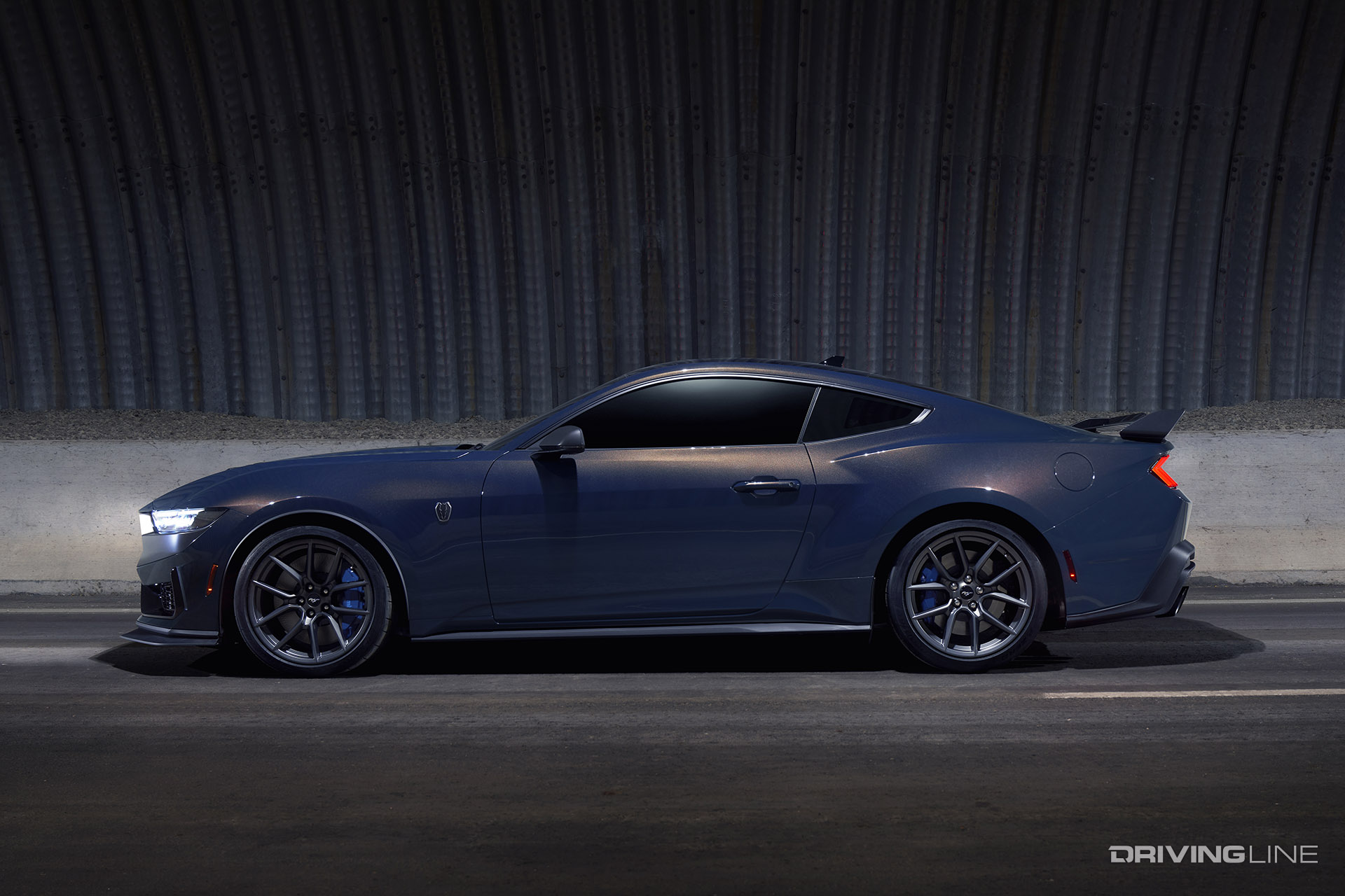 2024 Mustang Dark Horse Side View