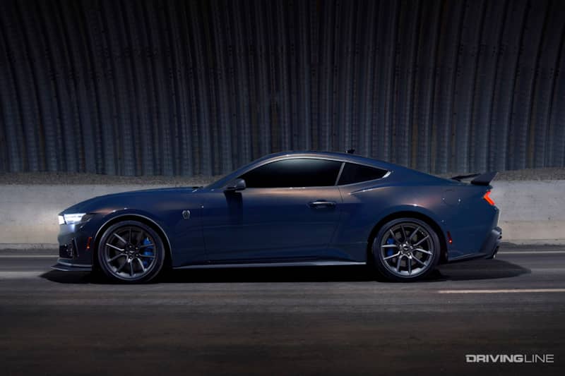 Mustang Dark Horse Side View