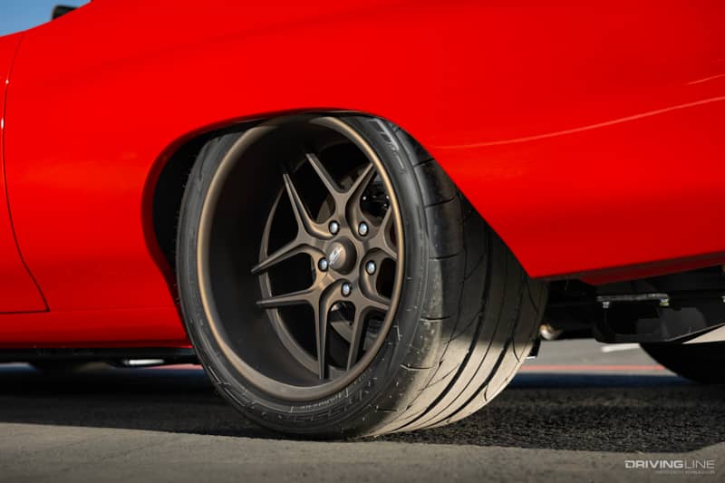 Nitto NT555 RII Drag Radial Tires of Zach Hightower's '70 Chevrolet Chevelle