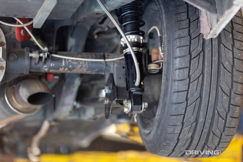 8.8-inch rear end with Nitto NT555 G2 tires