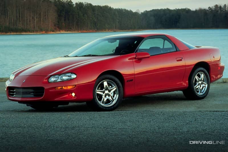 Fourth Gen Camaro Z/28 Red