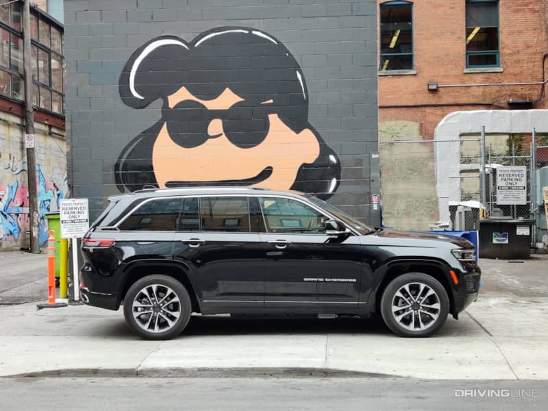 2023 Jeep Grand Cherokee 4xe Lucy Van Pelt side view