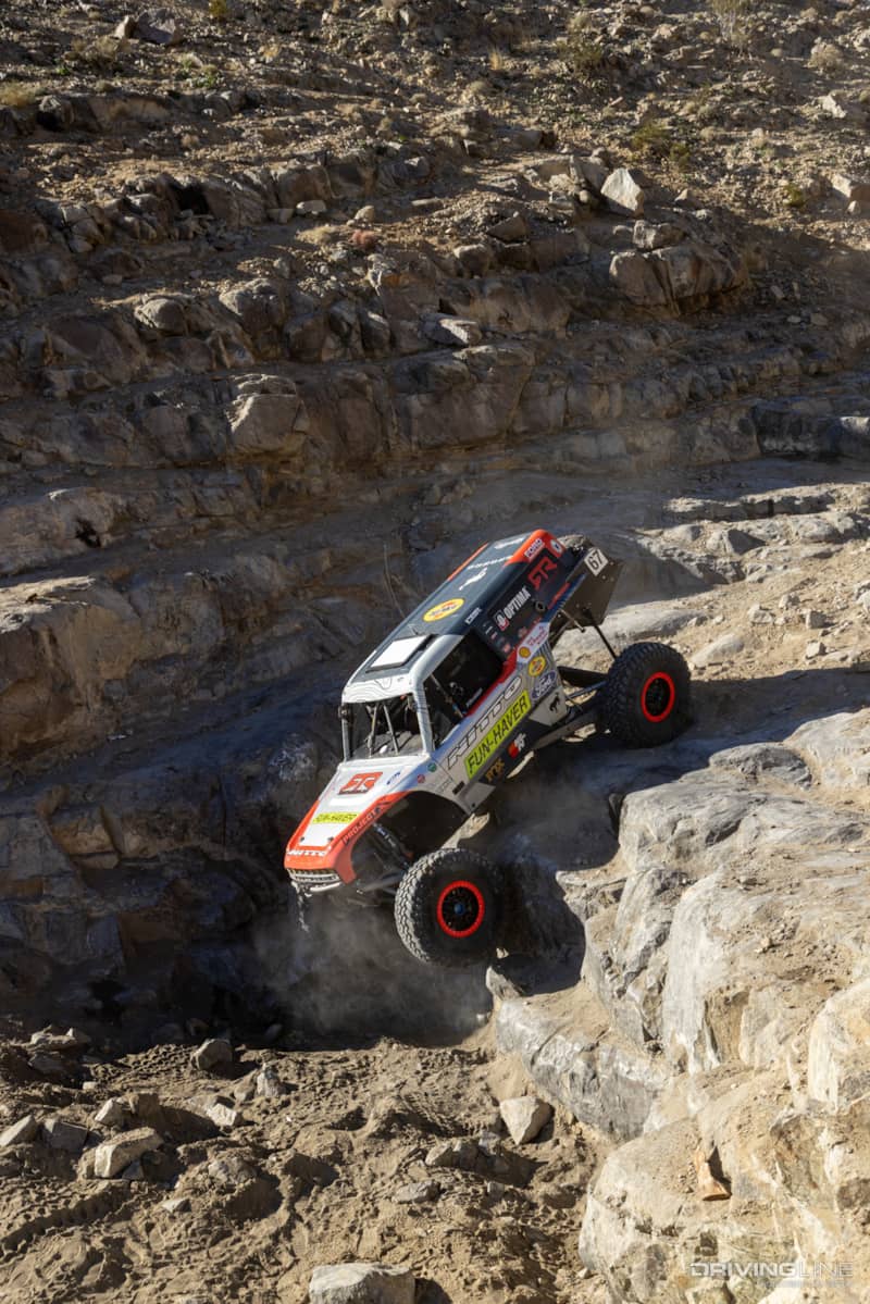Loren Healy racing off-road at the 2024 Nitto Race of Kings at the King of the Hammers
