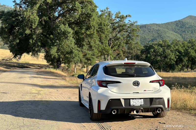 2023 Toyota GR Corolla Rear View
