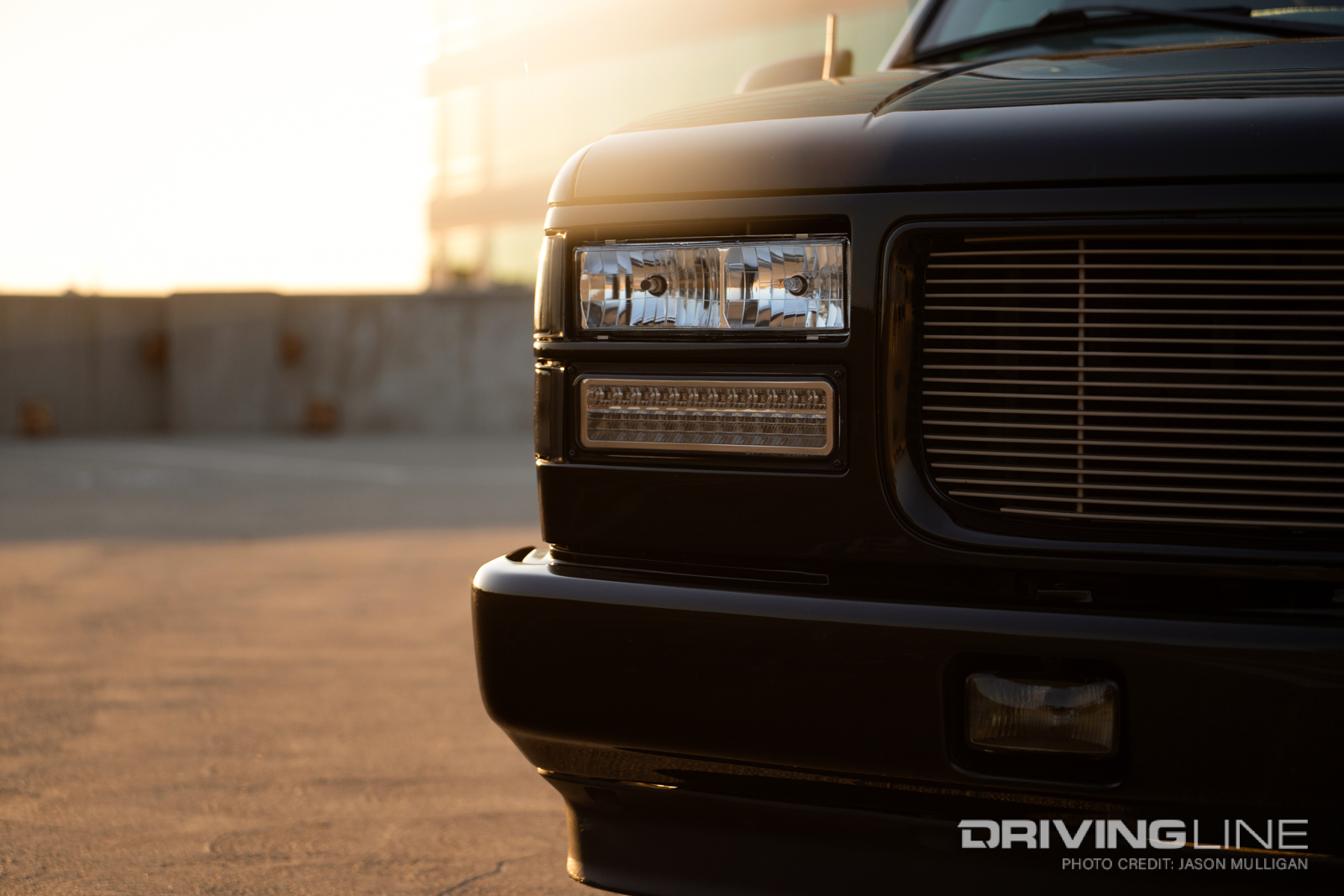 Front End of Chevrolet Tahoe