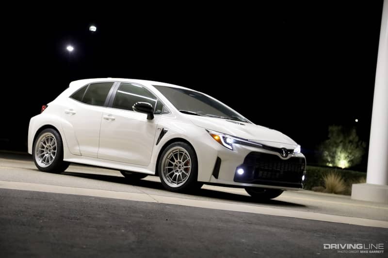 Toyota GR Corolla on Nitto NT55 G2