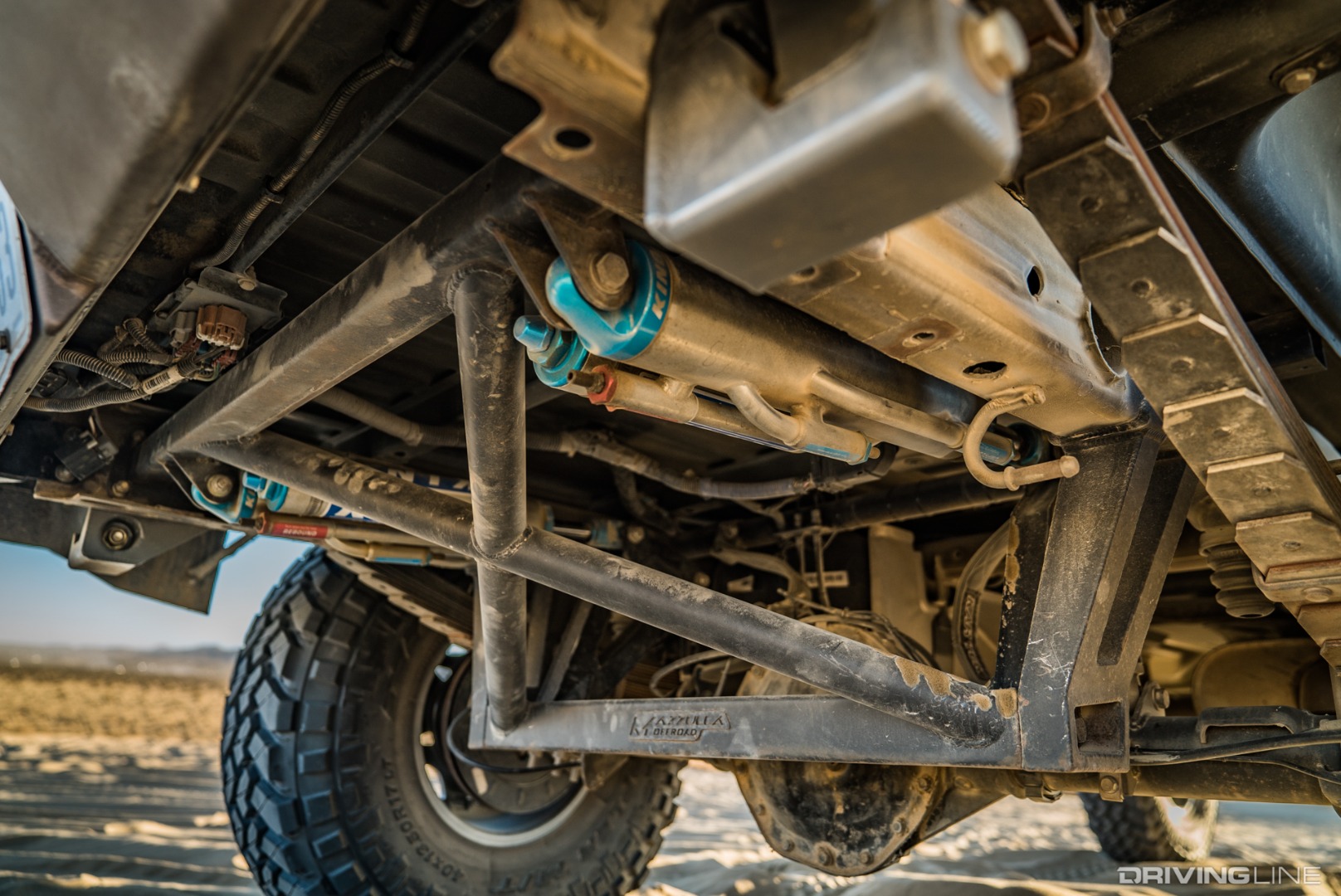 Fall guy truck suspension setup