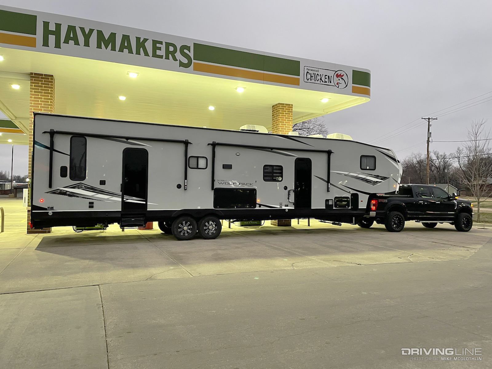 Toy Hauler Trailer Towing Ford Super Duty