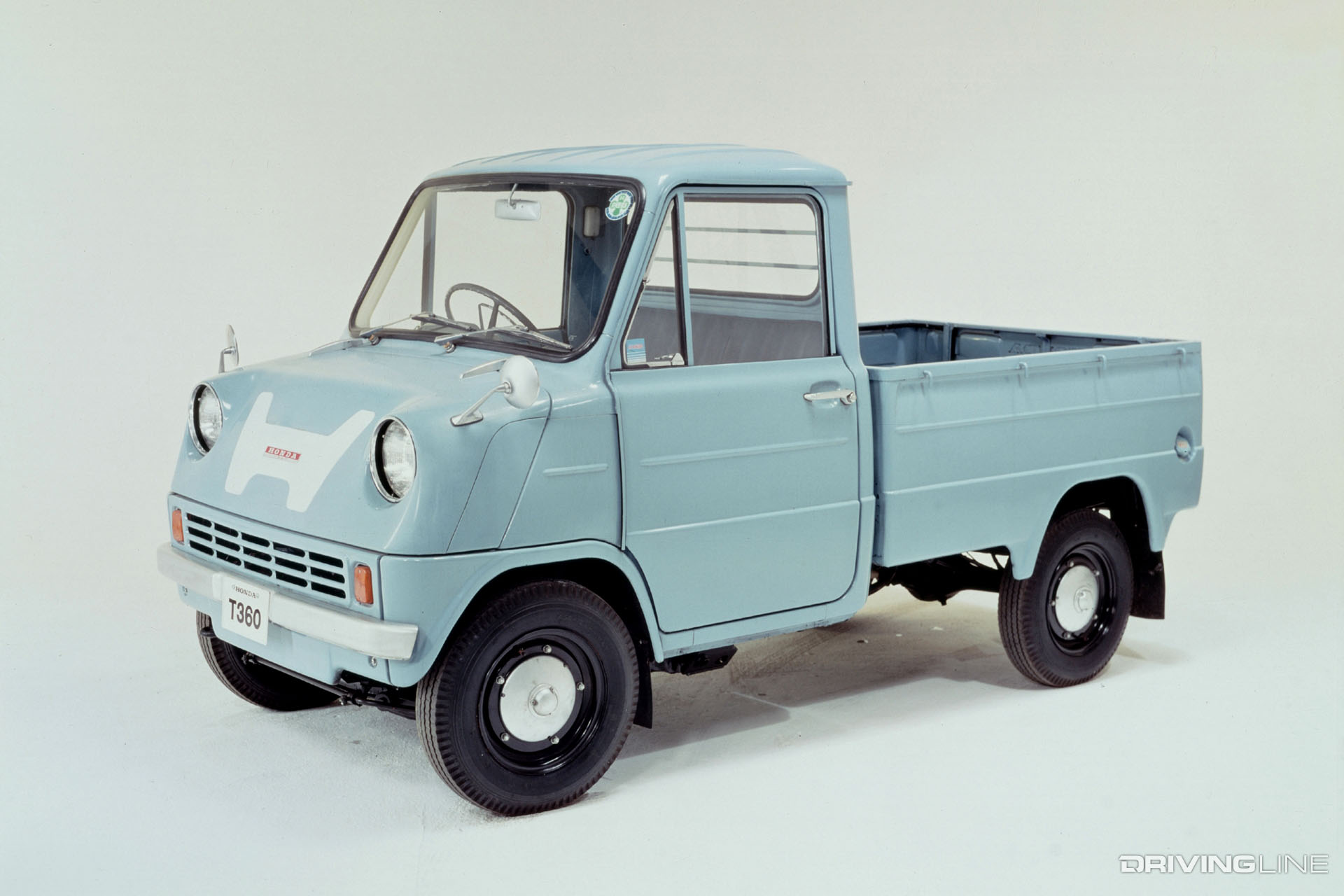 Honda T360 pickup blue