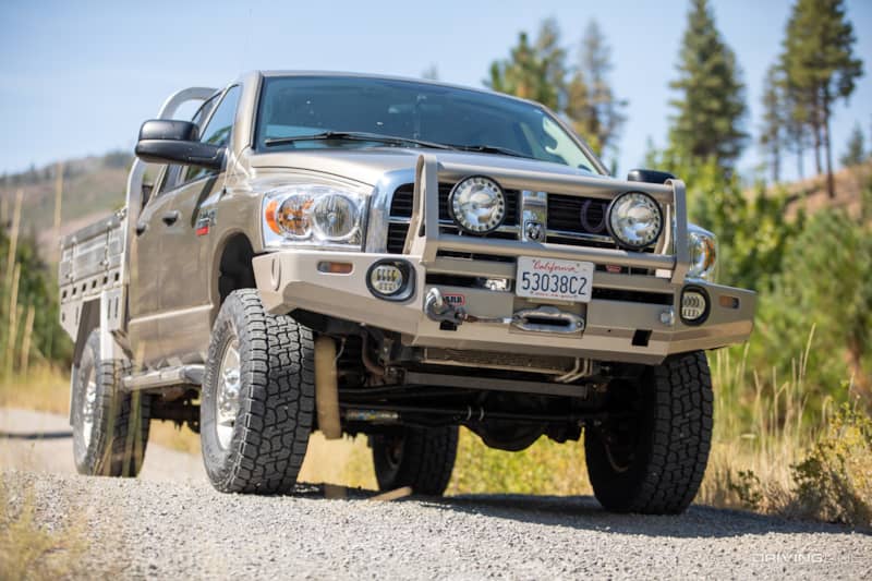Dodge Ram 2500 with Nitto Terra Grappler G3 all-terrain tires