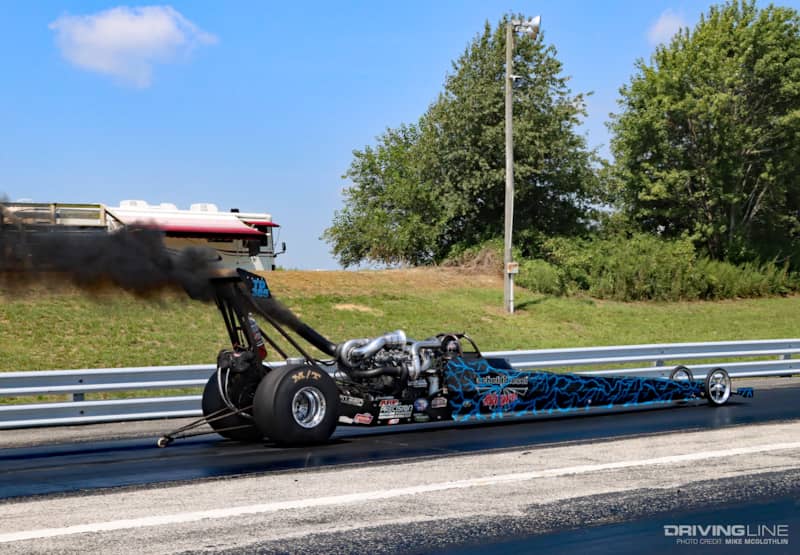 Scheid Diesel Cummins Dragster Drag Race