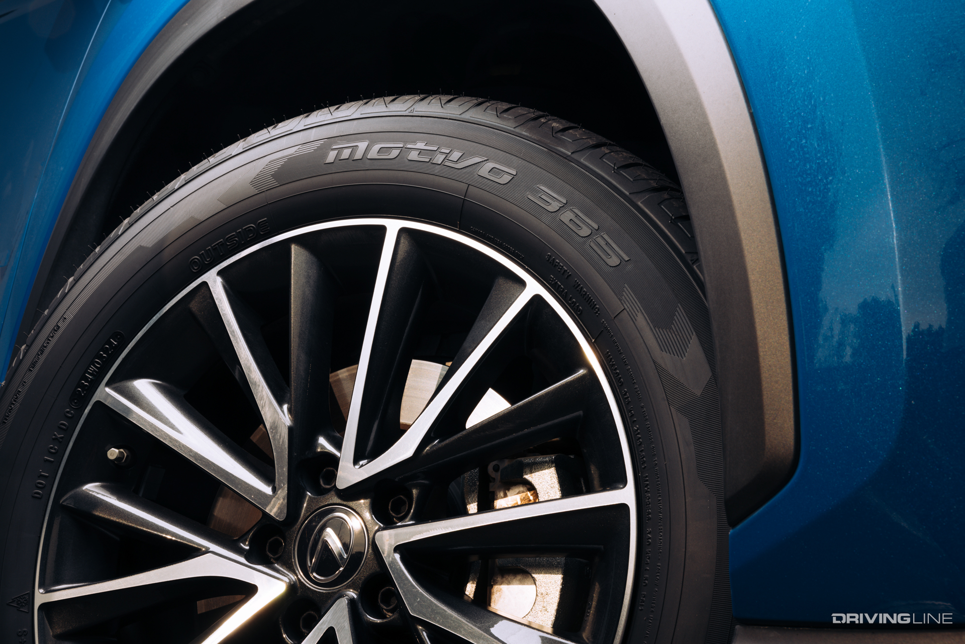 Nitto Motivo 365 all season tire close up