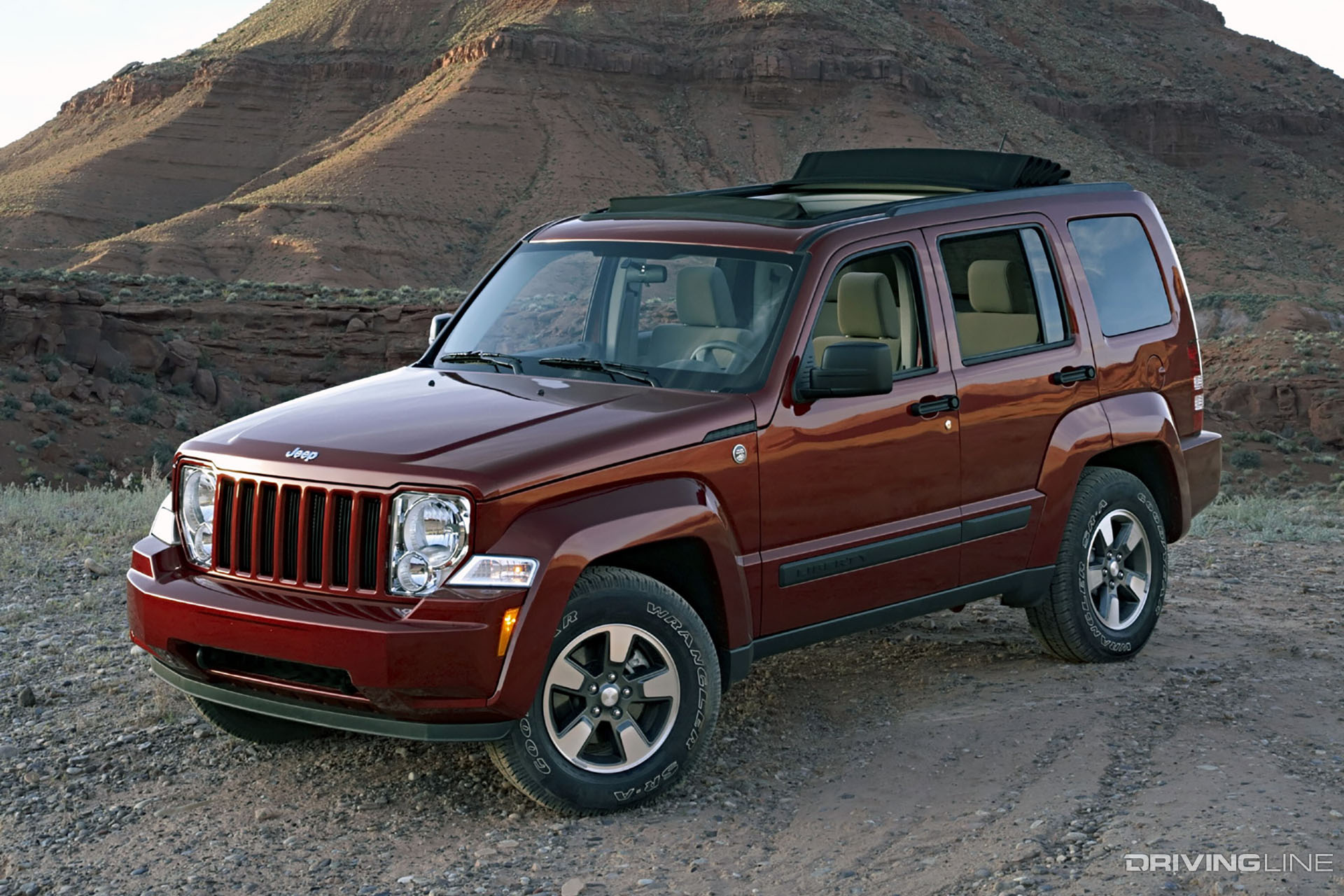Jeep Liberty Second Gen Red