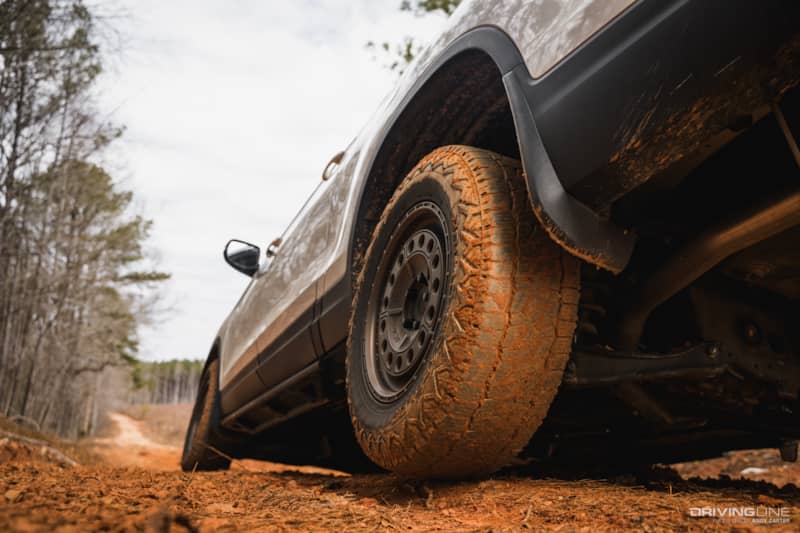 Nitto Nomad grappler in red clay
