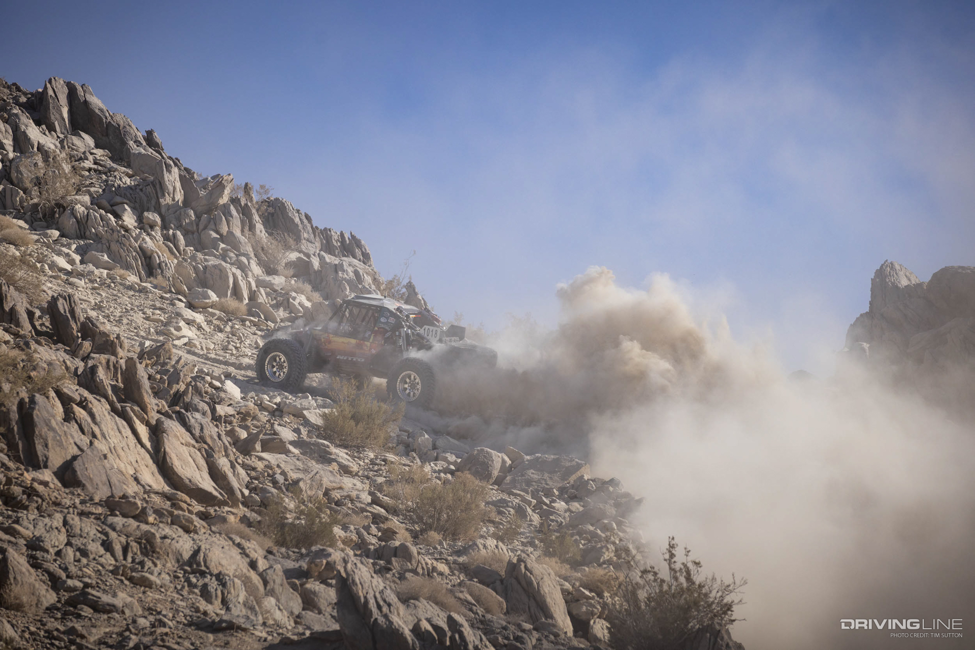 Paul Wolff Ultra4 off-road racing in the 2023 KOH Nitto Race of Kings