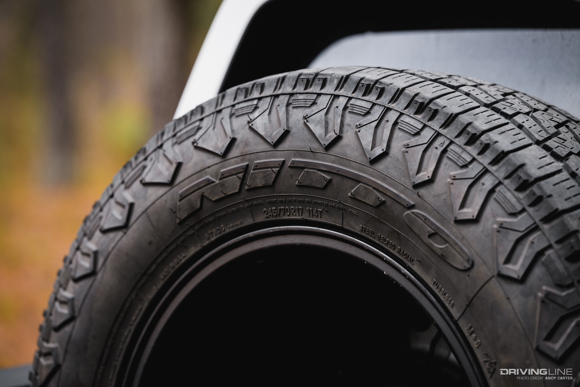 Nitto Nomad Grappler side wall