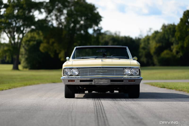 1966 Malibu Convertible Front View
