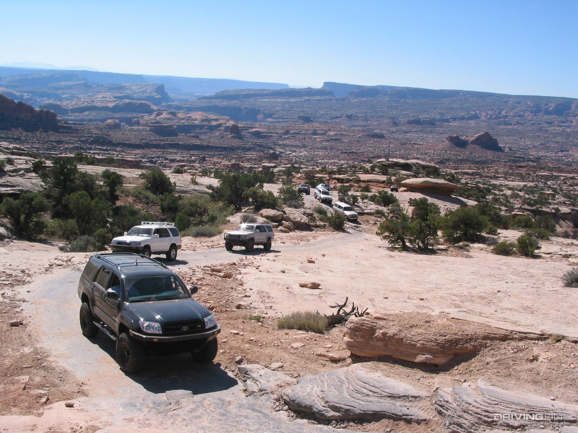 Gold Bar Rim trail in Moab Utah