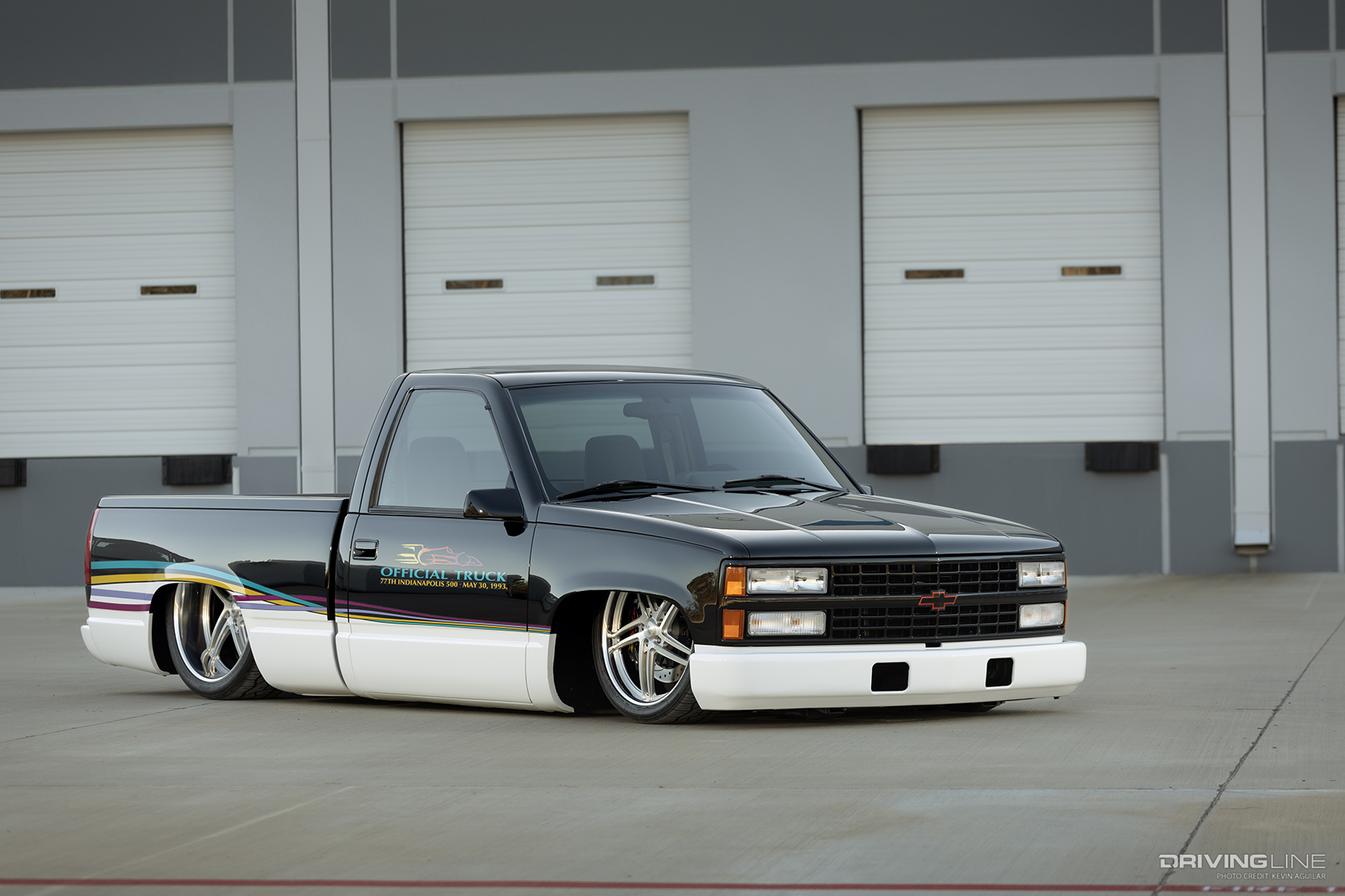 Front of Jeff Volker's 1993 C1500 Indy 500 Pace Truck