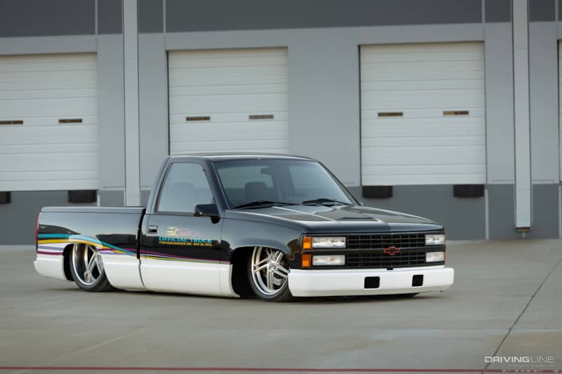 Front of Jeff Volker's 1993 C1500 Indy 500 Pace Truck