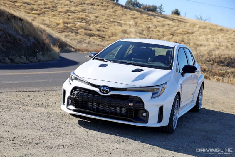 Toyota GR Corolla on Nitto NT555 G2