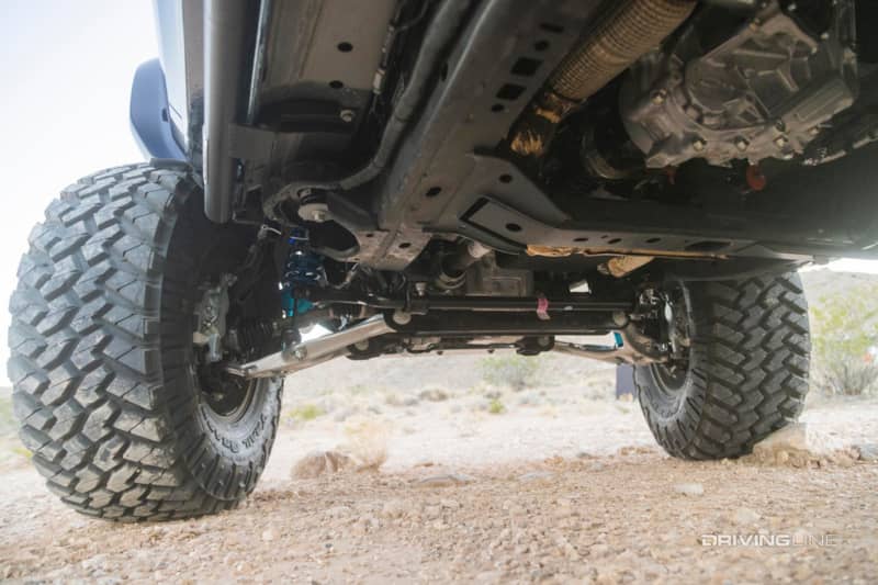 2021 ford bronco on nitto tires off roading