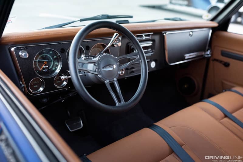 looking inside chevy silverado with nitto INVO tires