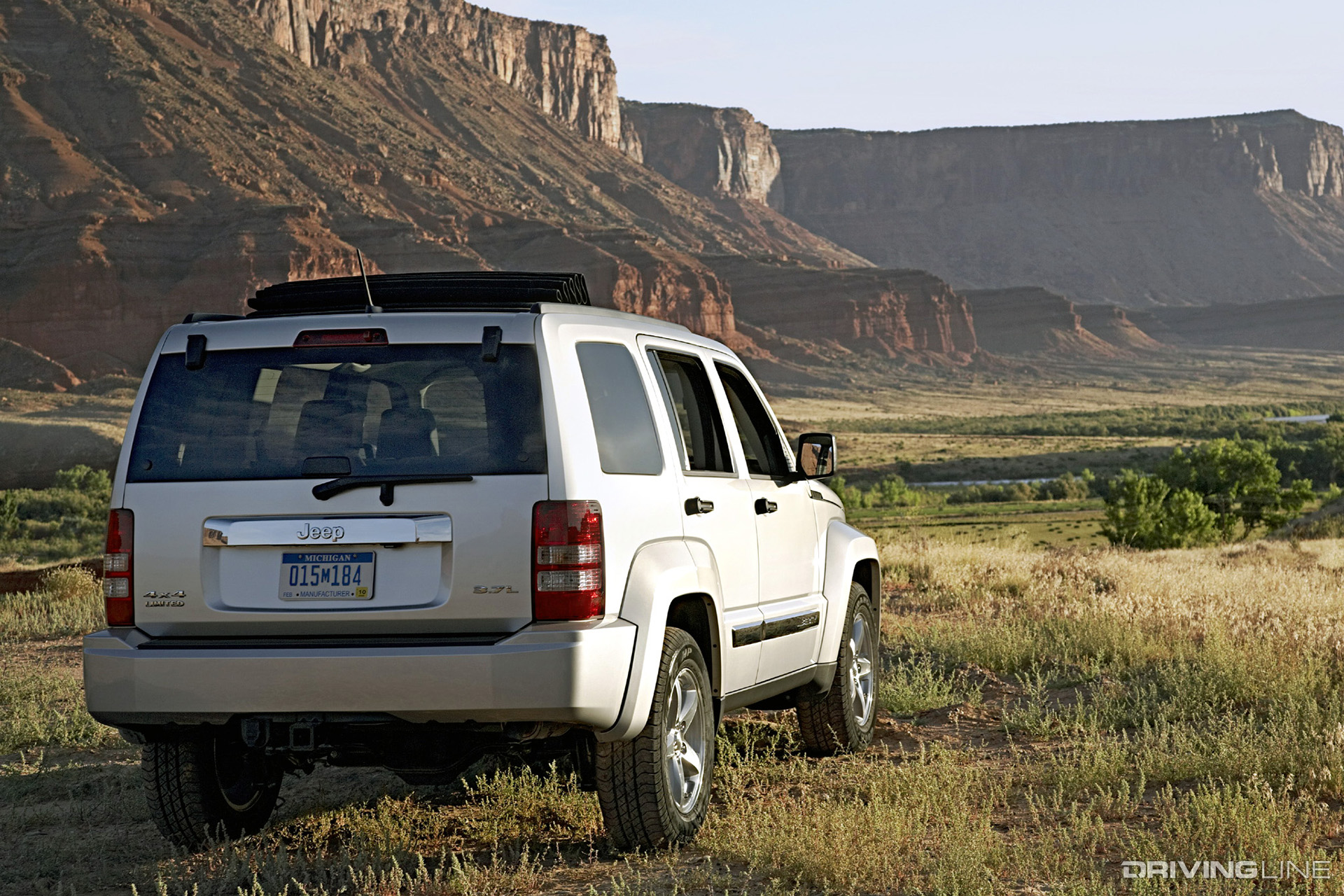 Jeep Liberty Second Gen Rear View