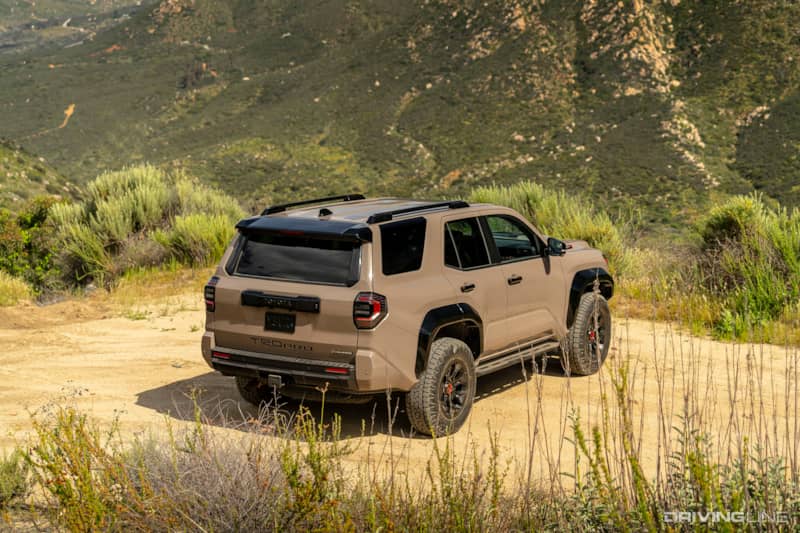 2025 4Runner TRD Pro Rear View