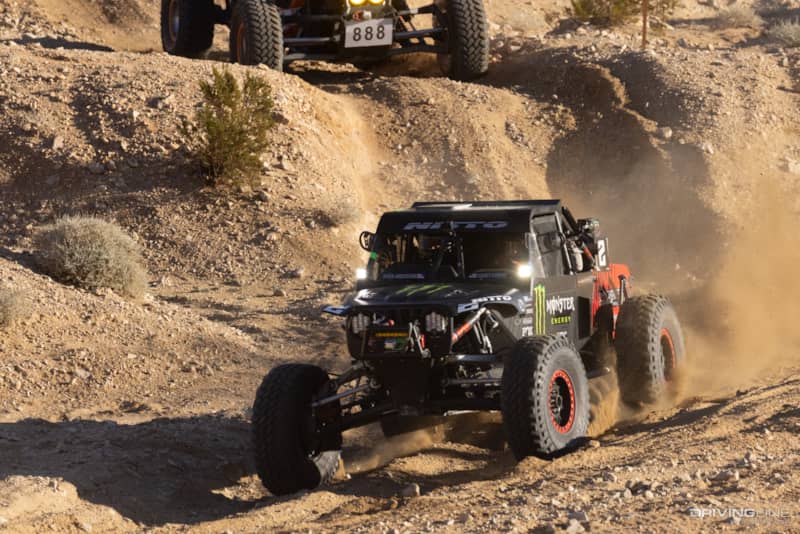 Casey Currie off-road racing at 2024 Nitto Race of Kings at King of the Hammers