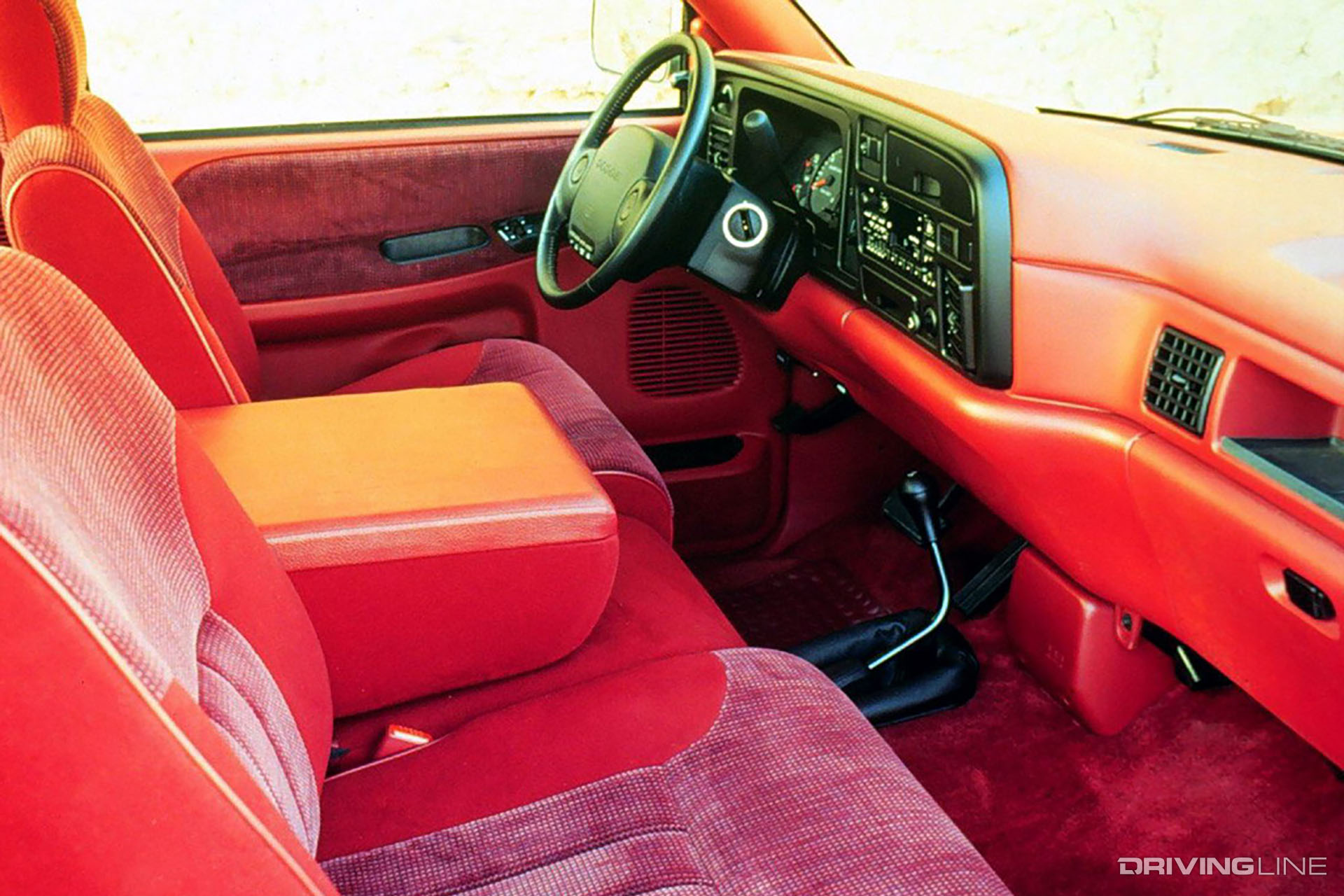Dodge Ram 1500 Red Interior