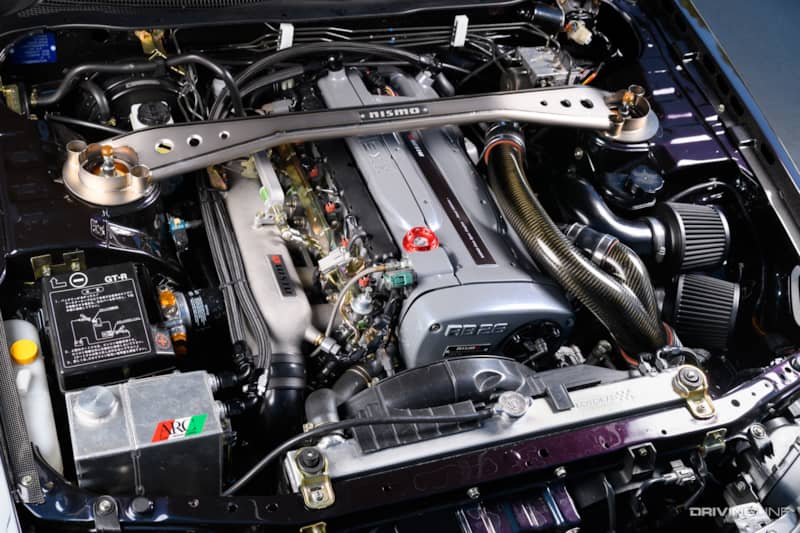 RB 26 Engine in TJ Hunt's Nissan R34 GTR